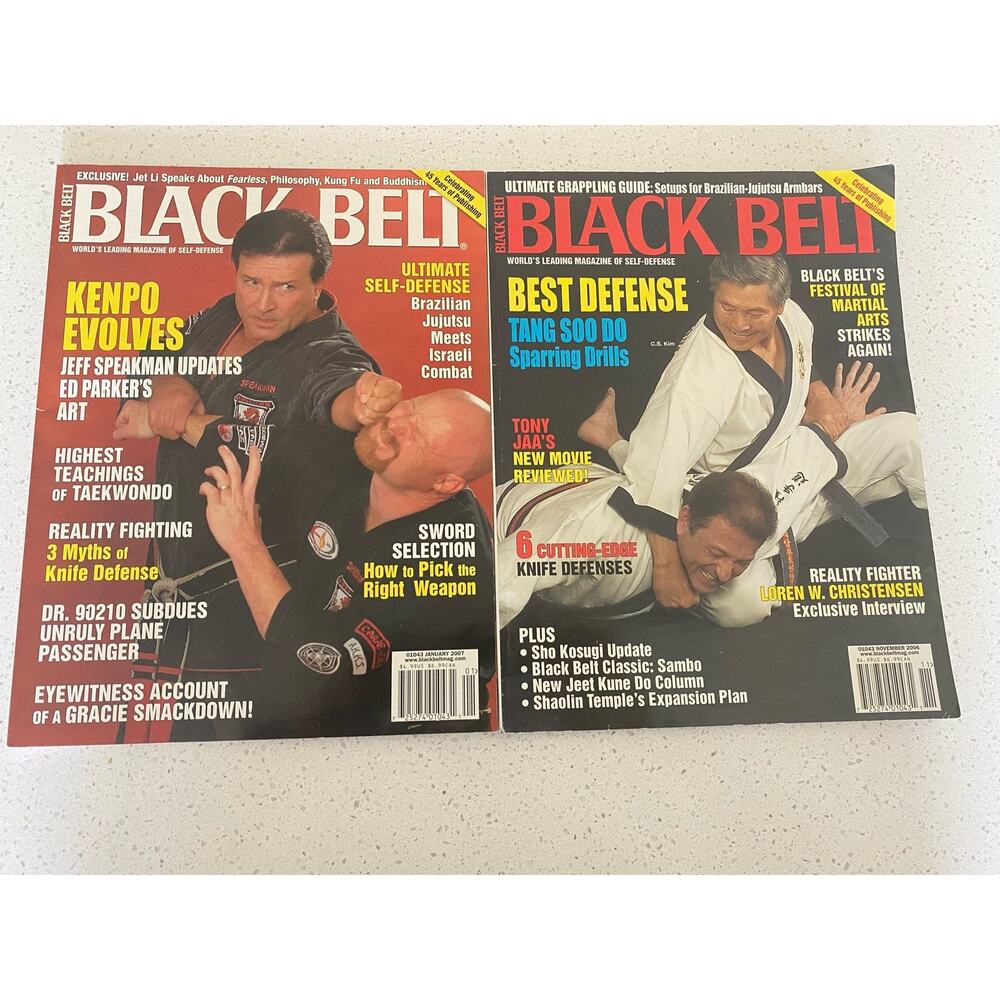 BLACK BELT Magazine January 2007/November 2006